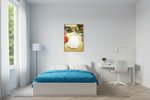 60 x 86.4 cm, MATTE CANVAS ON STRECHER FRAME ,BASEL 15mm,MAPLE NATURAL dress