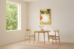 50 x 72 cm, MATTE CANVAS ON STRECHER FRAME ,BASEL 15mm,MAPLE NATURAL dress