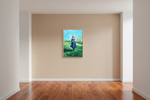 50 x 72 cm, MATTE CANVAS ON STRECHER FRAME ,BASEL 15mm,MAPLE NATURAL spring