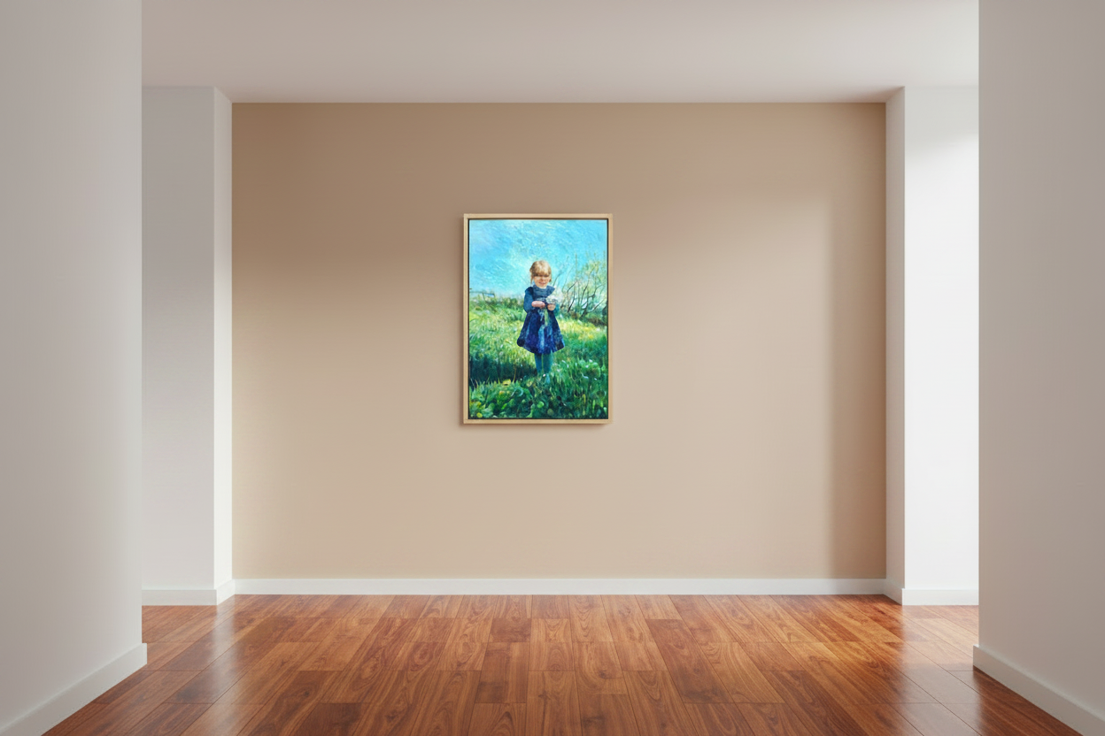 50 x 72 cm, MATTE CANVAS ON STRECHER FRAME ,BASEL 15mm,MAPLE NATURAL spring