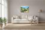 74.9 x 60 cm, MATTE CANVAS ON STRECHER FRAME ,BASEL 15mm,MAPLE NATURAL summer