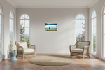 60.9 x 40 cm, MATTE CANVAS ON STRECHER FRAME ,BASEL 15mm,MAPLE NATURAL jezero