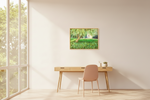84.1 x 60 cm, MATTE CANVAS ON STRECHER FRAME ,BASEL 15mm,MAPLE NATURAL mali razgovori