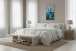 40 x 67.7 cm, MATTE CANVAS ON STRECHER FRAME ,BASEL 15mm,MAPLE NATURAL sea tree